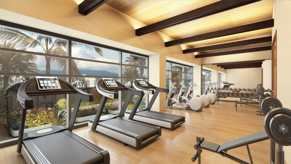 Galleria Residences Fitness Gym Perspective