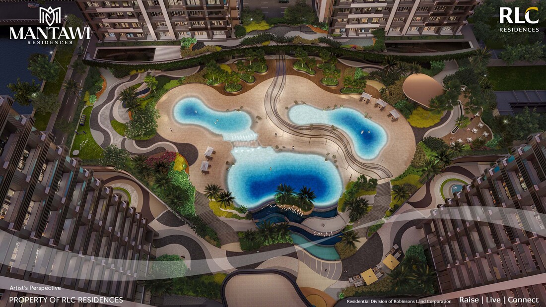 Mantawi Residences Mandaue City Cebu - Beach Pool by RLC Residences