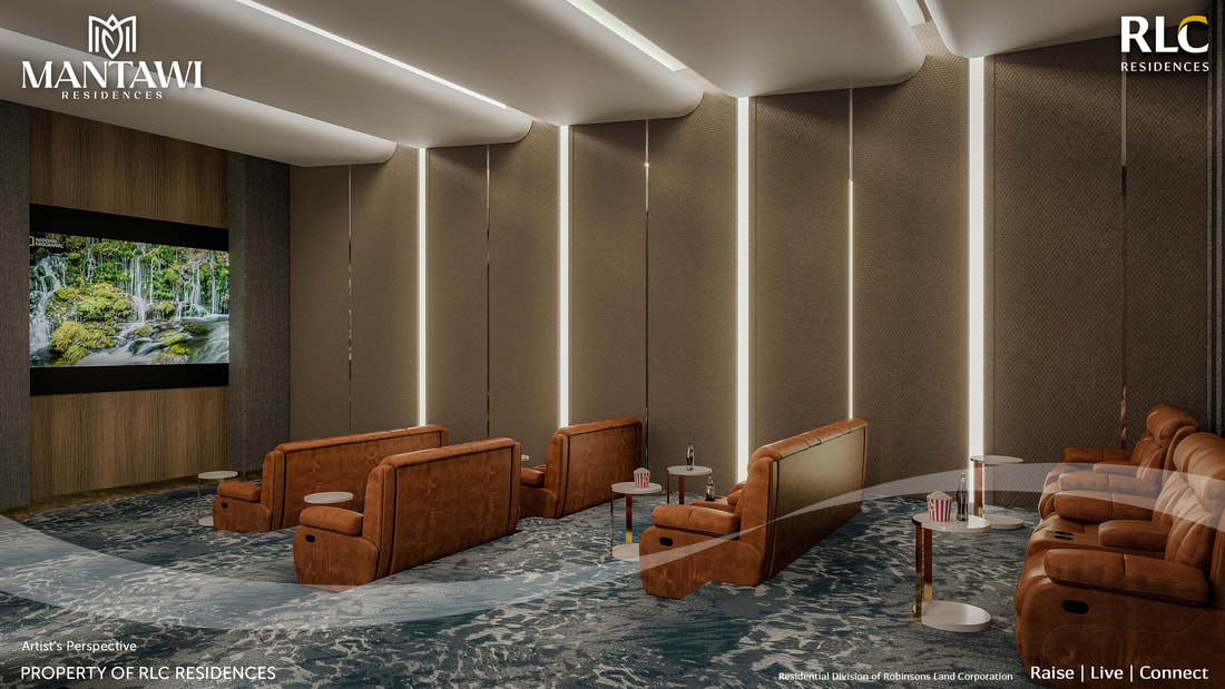 Mantawi Residences Private Theater by RLC Residences